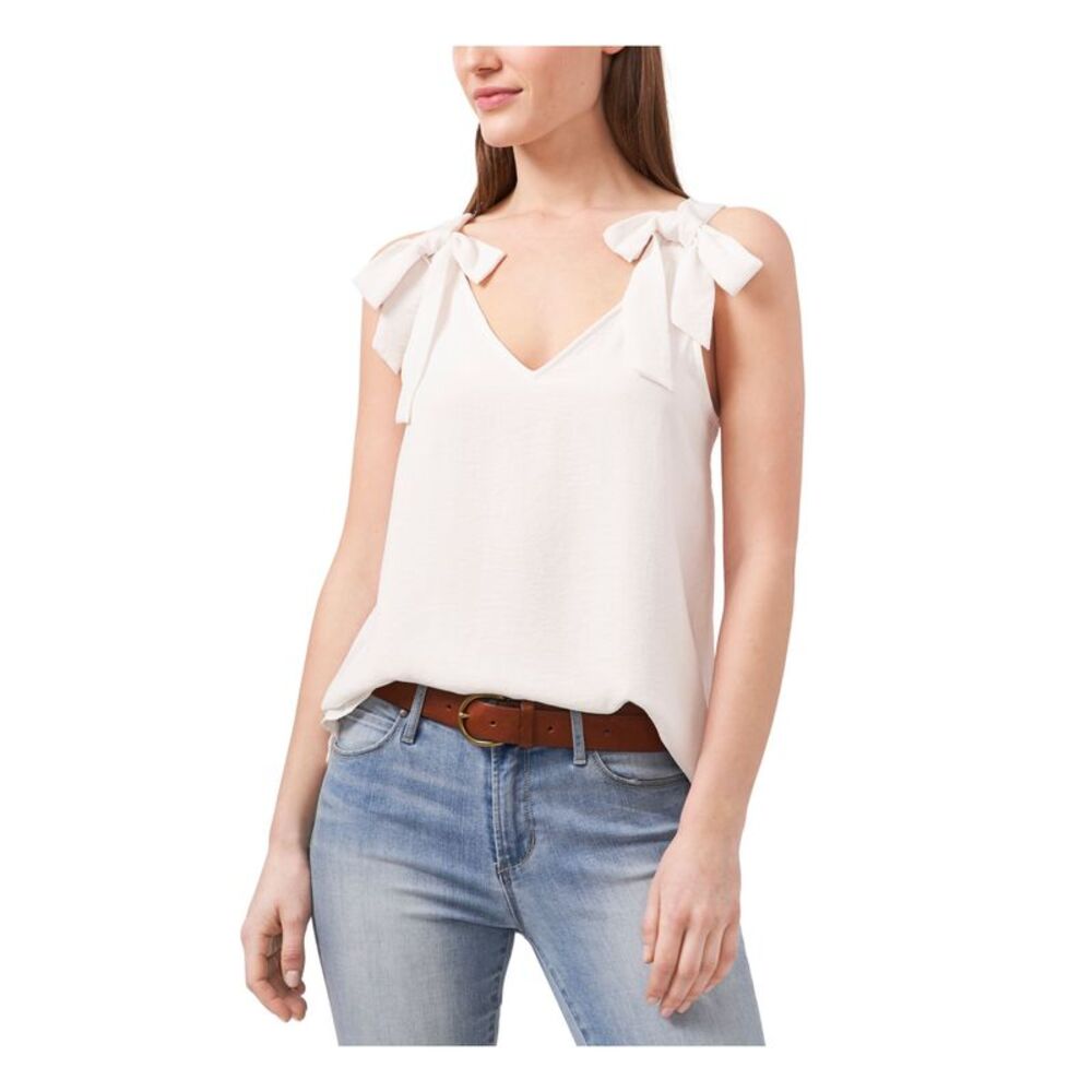 RILEY&RAE Womens Top Tank Sleeveless V Neck